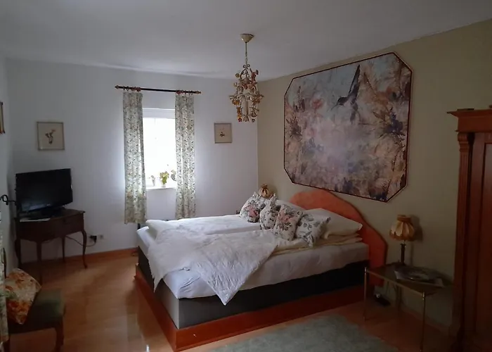 Maison d'hôtes Doppelbettzimmer Auf Bauernhof In Naturalleinlage 3*